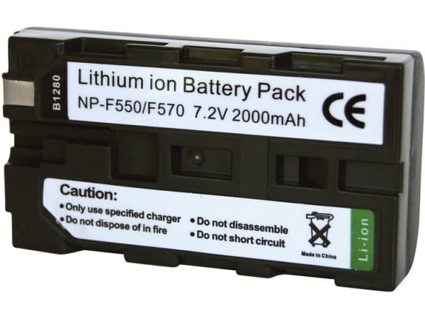 Conrad 250467, 2000 mAh, 7,2 V, Lithium-Ion (Li-Ion)