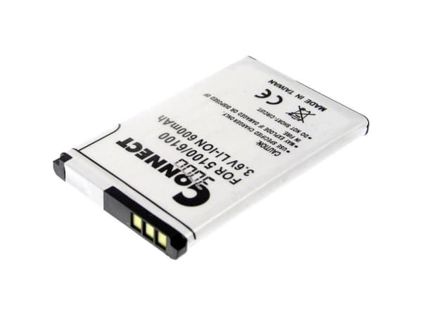 Connect 3000 B6551 BL-4C Kamera-batteri Erstatter original-batteri BL-4C 3.7 V 700 mAh