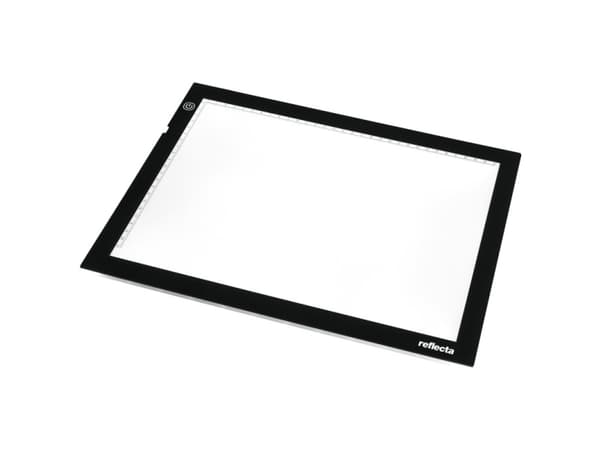 Reflecta LED Light Pad A3 Super Slim, Enkel bilderamme, Sort, 44 x 29 cm, Rektangulær, LED, DC