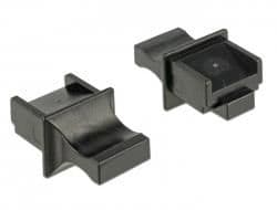 Delock Dust Cover for RJ45 - Støvdeksel - svart (en pakke 10)