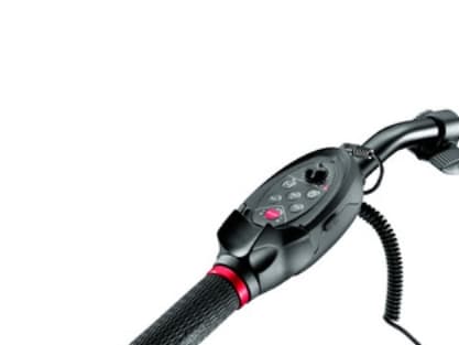 Manfrotto Pan Bar remote for LANC - Fjärrkontroll för kamera - kabel - svart