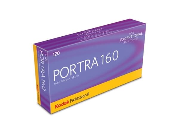 Kodak PROFESSIONAL PORTRA 160 - Färgfilm - 120 (6 cm) - ISO 160 - 36 exponeringar - 5 rullar