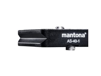 Mantona 21460, Svart, Gummi, 1/4", 40 mm, 38 mm, 10 mm