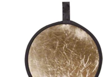 Walimex Foldable Reflector - Sammenfoldbar reflektor - sølv/gull - Ø30 cm