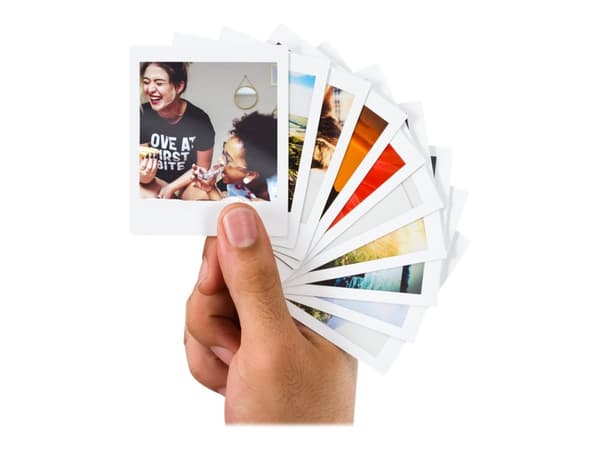 Fujifilm Instax Square - Hurtigvirkende fargefilm - 10 eksponeringer - 2 kassetter