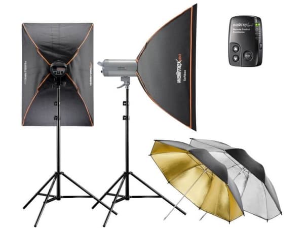 Studiosalama Walimex Pro Valonherkkyys ISO 100/50 mm:llä 60