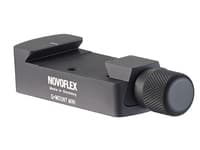 Novoflex Q=Mount Mini, Snabbkopplingsplatta, Grå, Gjuten aluminium, 1/4", 75 mm, 25 mm