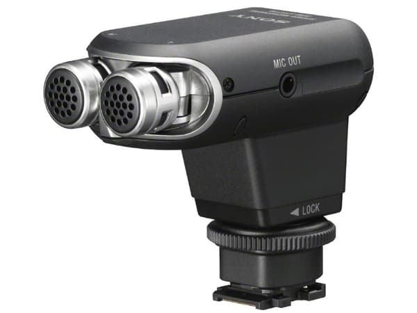 Sony ECM-XYST1M - Mikrofon - for Cinema Line ILME-FX3; Handycam FDR-AX43; en VLOGCAM ZV-E10; a7 IV; a7C; a7s III