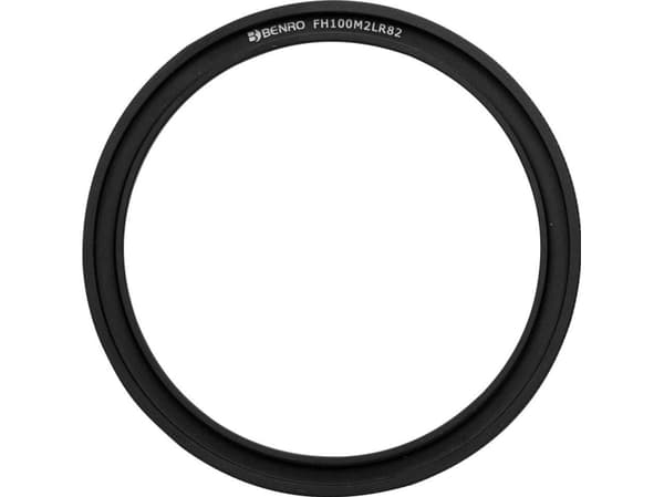 Benro FH100M2LR82, Filterholder-adapterring, Sort, 8,2 cm, Aluminium, FH100M2 / FH100M3, 1 stykker