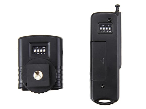 JJC JM-C(II), RF Trådlös, Timer, Svart