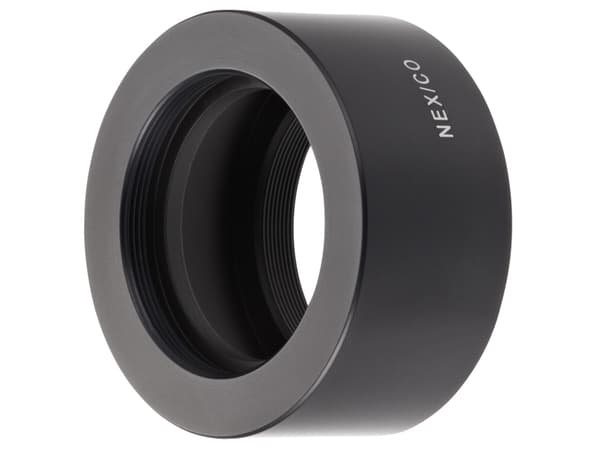 Novoflex NEX/CO - Objektivadapter Sony E-mount - 42 mm gjenge - for Sony Cinema Line; a VLOGCAM; a1; a1 II; a6700; a7 IV; a7C; a7C II; a7CR; a7R V; a