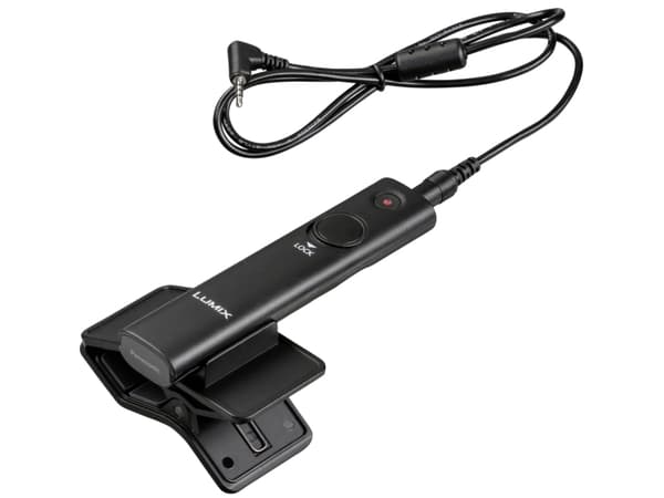 Panasonic DMW-RS2E - Fjernlukkerutløsning - for Lumix DC-S5, S5K, S5KK, S1, S1H, S1M, S1R, S1RM; Lumix G DC-G9M, GH5M2, GH5S, GH6, GH6L