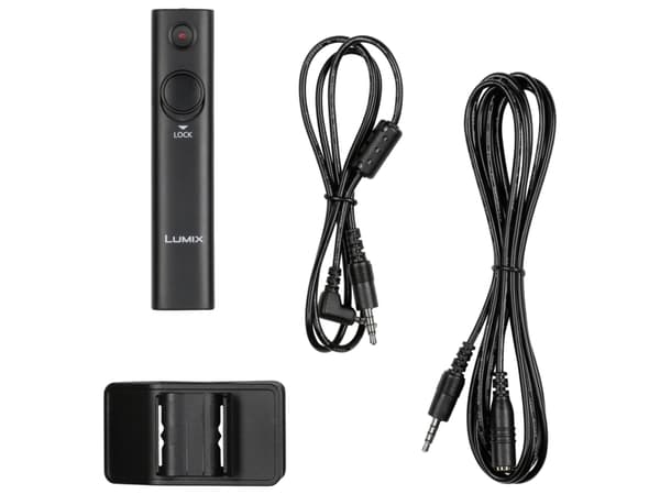 Panasonic DMW-RS2E - Fjernlukkerutløsning - for Lumix DC-S5, S5K, S5KK, S1, S1H, S1M, S1R, S1RM; Lumix G DC-G9M, GH5M2, GH5S, GH6, GH6L