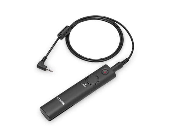 Panasonic DMW-RS2E - Fjernlukkerutløsning - for Lumix DC-S5, S5K, S5KK, S1, S1H, S1M, S1R, S1RM; Lumix G DC-G9M, GH5M2, GH5S, GH6, GH6L