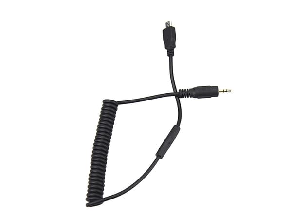 JJC S-F3, Koblet med ledninger (ikke trådløs), Sort