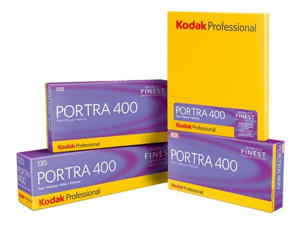 Kodak PROFESSIONAL PORTRA 400 - Färgfilm - 4 x 5" - ISO 400 - 10 ark