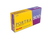 Kodak PROFESSIONAL PORTRA 800 - Färgfilm - 120 (6 cm) - ISO 800 - 5 rullar