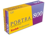 Kodak PROFESSIONAL PORTRA 800 - Färgfilm - 120 (6 cm) - ISO 800 - 5 rullar