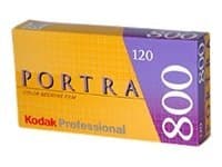 Kodak PROFESSIONAL PORTRA 800 - Färgfilm - 120 (6 cm) - ISO 800 - 5 rullar