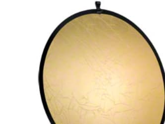 Walimex Foldable Reflector - Sammenfoldbar reflektor - sølv/gull - Ø107 cm