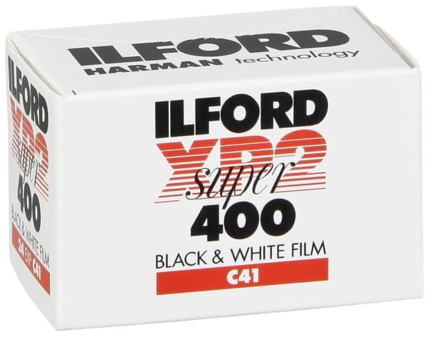 Ilford XP2 Super - Svart/hvit duplikatfilm - 135 (35 mm) - ISO 400 - 24 eksponeringer