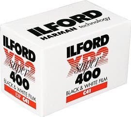 Ilford XP2 Super - Svart/hvit duplikatfilm - 135 (35 mm) - ISO 400 - 24 eksponeringer