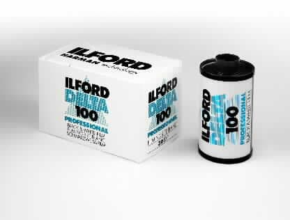 Ilford Delta 100 Professional - Film för svartvita foton - 135 (35 mm) - ISO 100 - 36 exponeringar