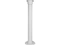 Miniatyrbild 2 av 4: ABUS TVAC31270, vit, aluminium, 116,5 mm, 500 mm