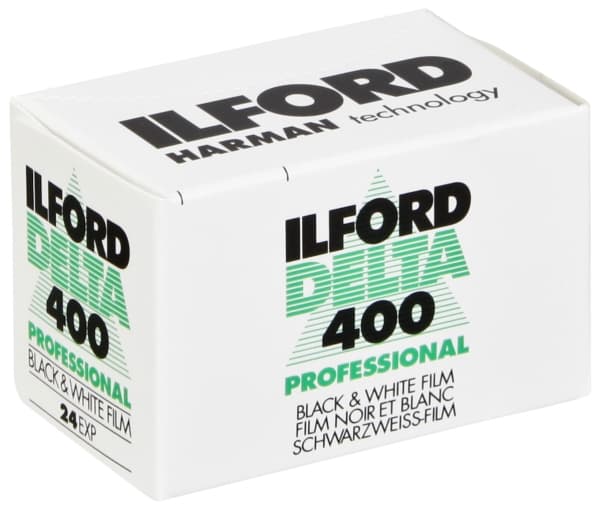 Ilford Delta 400 Professional - Film för svartvita foton - 135 (35 mm) - ISO 100 - 24 exponeringar