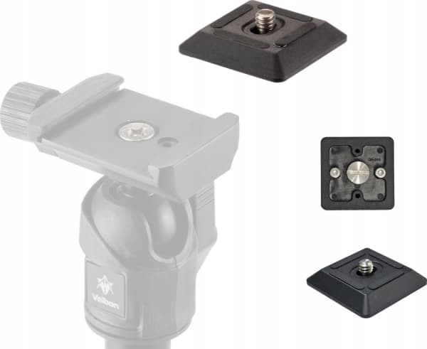 Velbon Velbon Tripod Company Lynkoblingsplade Udvendigt gevind=1/4