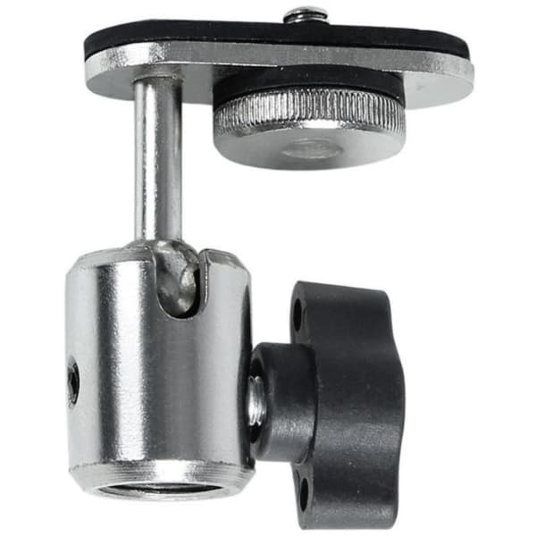 adam hall DCAM1, Shoe-monteringsadapter, Sort, Sølv, Stål, 3 kg, 5/8", 140 g