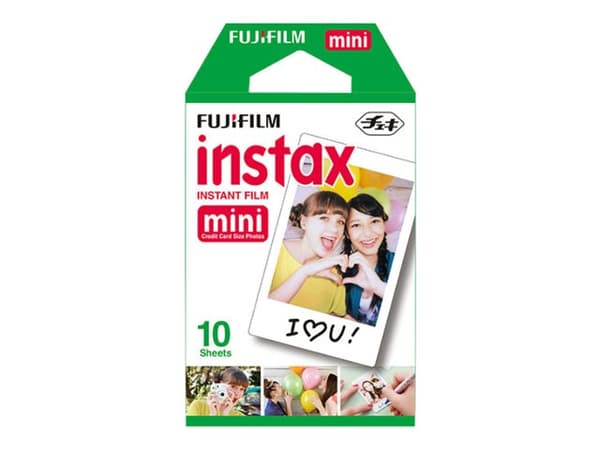 Fujifilm Instax Mini - Färgfilm för snabbframkallning - instax mini - ISO 800 - 10 exponeringar