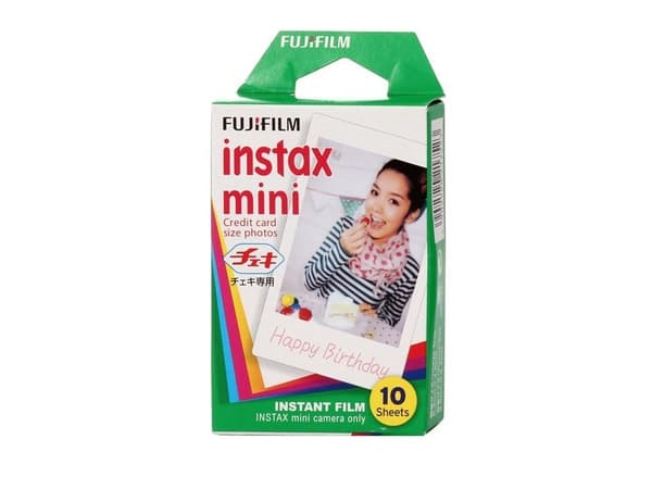 Fujifilm Instax Mini - värillinen pikafilmi - ISO 800 - 10 laukausta