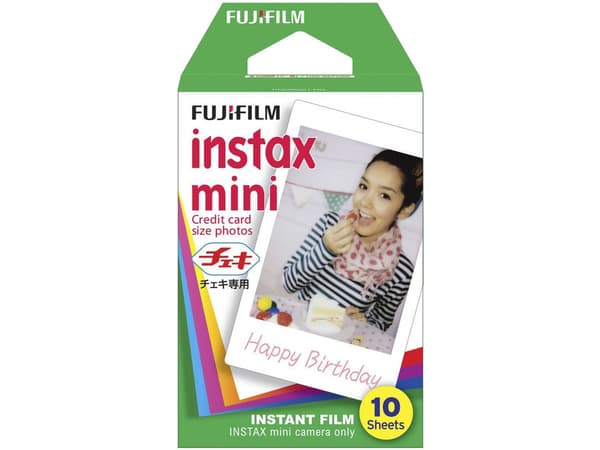 Fujifilm Instax Mini - värillinen pikafilmi - ISO 800 - 10 laukausta