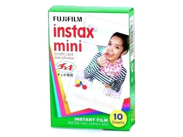 Fujifilm Instax Mini - värillinen pikafilmi - ISO 800 - 10 laukausta