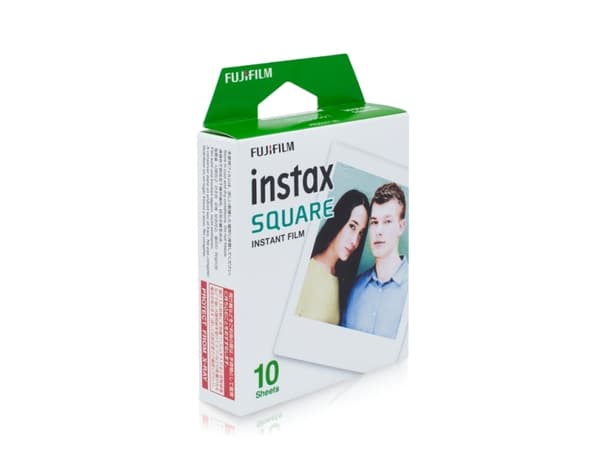 Fujifilm Instax Square - Färgfilm för snabbframkallning - 10 exponeringar
