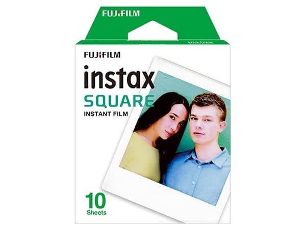 Fujifilm Instax Square - Färgfilm för snabbframkallning - 10 exponeringar