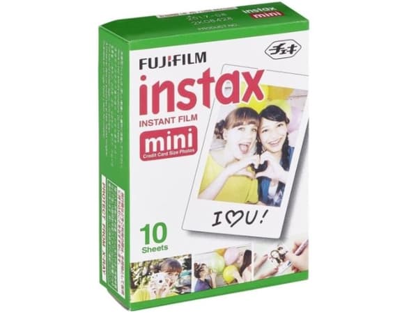 Fujifilm Instax Mini - Färgfilm för snabbframkallning - ISO 800 - 10 exponeringar - 2 kassetter