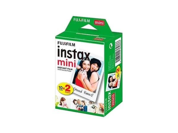 Fujifilm Instax Mini - Färgfilm för snabbframkallning - ISO 800 - 10 exponeringar - 2 kassetter