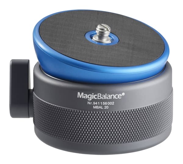Novoflex MagicBalance, Svart, Blå, 10 kg, 1/4, 3/8", 40°, 70 mm, 60 mm