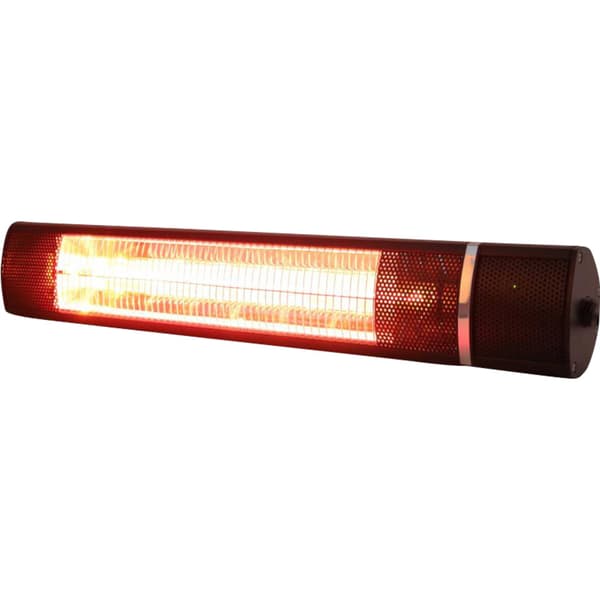 Namron Terrassevarmer Low Glare m/Fjernkontroll 2000W Sort