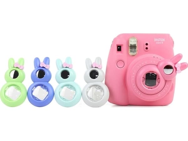Caiul Lusterko / Nasadka Do Fujifilm Instax Mini 7 8 9 - RÓŻowe