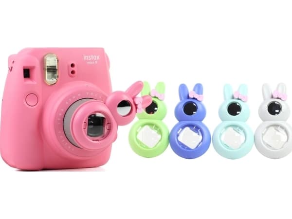 Caiul Lusterko / Nasadka Do Fujifilm Instax Mini 7 8 9 - RÓŻowe