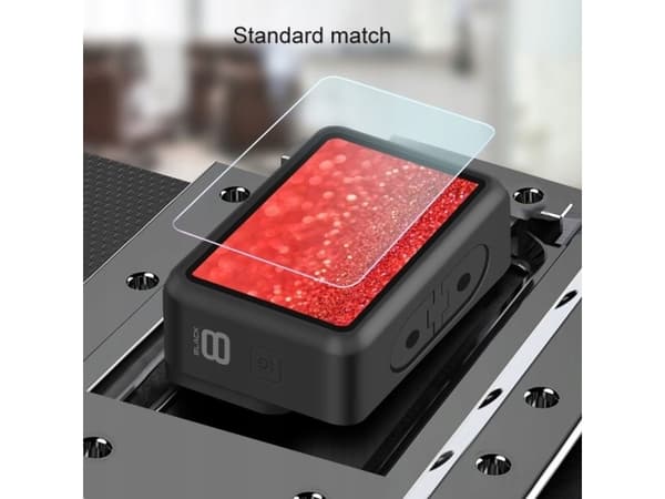 Puluz 2in1 LCD-skjermbeskytter og linse for Gopro Hero 8 Black