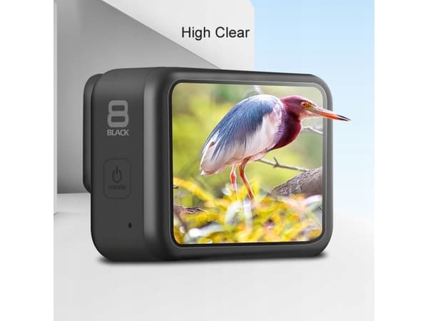 Puluz 2in1 LCD-skjermbeskytter og linse for Gopro Hero 8 Black