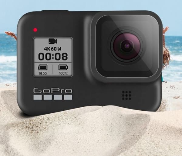 Puluz 2in1 LCD-skjermbeskytter og linse for Gopro Hero 8 Black