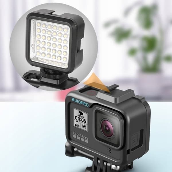 Ruigpro Frame Mount Case Iso Gopro Hero 8 Musta