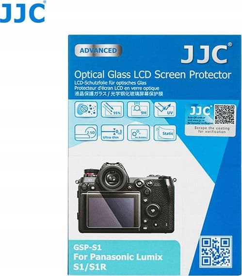 JJC LCD-skjermglassbeskytter for Panasonic Lumix S1 / S1r