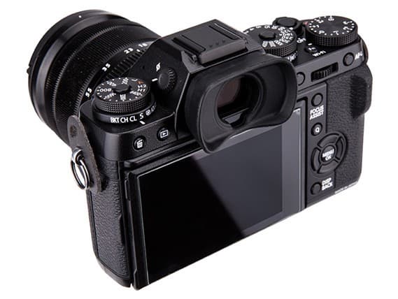 JJC EF-XTL, X-T1, X-T2, X-T3, GFX-50S, X-H1, Sort, Silikon, Fujifilm