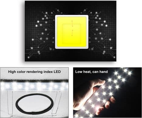 Puluz LED TELTTA 30W 40cm valokuvia varten + 3 taustaa varten